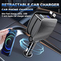 Retractable Coil Car Charger Cable